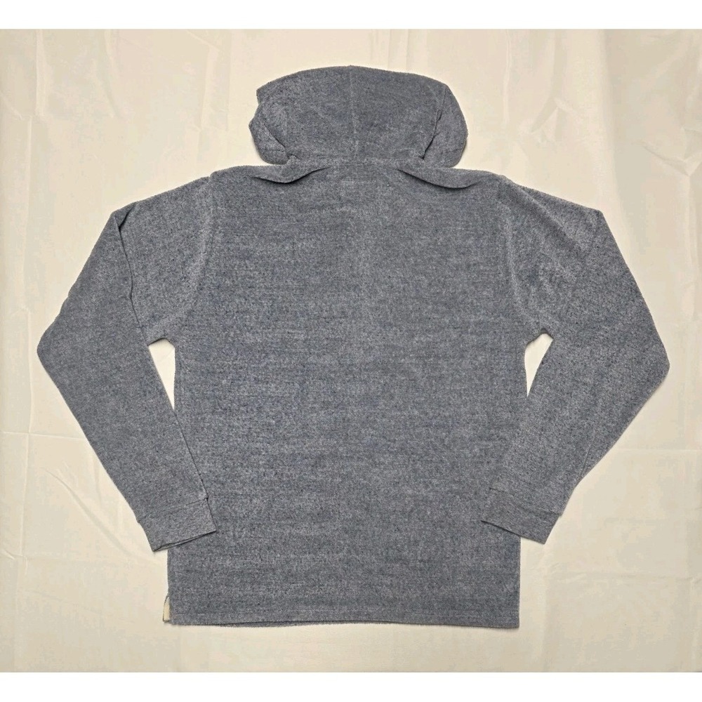 Marine Layer Terry Montecito Beach Hoodie Mens Size Small Blue Coastal Boat - Picture 5 of 9